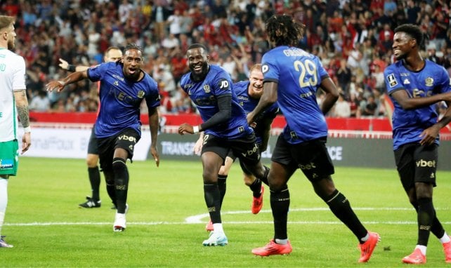 Ligue 1 : Nice fracasse Saint-Etienne dans une soirée historique
