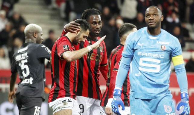 Ligue 1 : l’OGC Nice s’offre le Stade Rennais au terme d’un match spectaculaire
