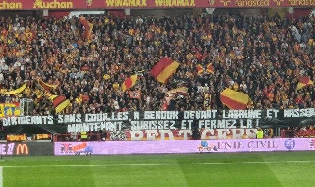 Lens - OL : le public lensois a broyé la LFP et Vincent Labrune